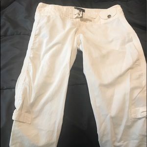 Bebe XS white pants